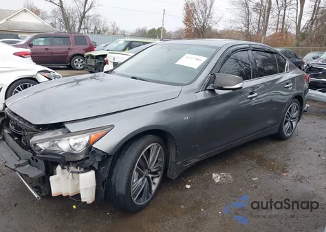 2015 Infiniti Q50 Sport z USA, uszkodzony, nr VIN JN1BV7AR6FM391868